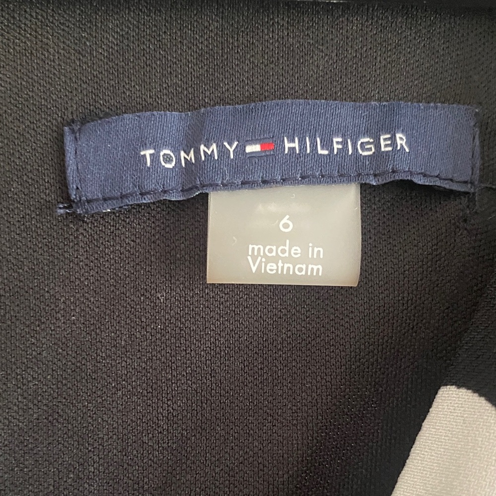 Tommy Hilfiger Black and White Polka Dot Midi Wrap Dress

PTP 17-21

Length 42” - Picture 2 of 9